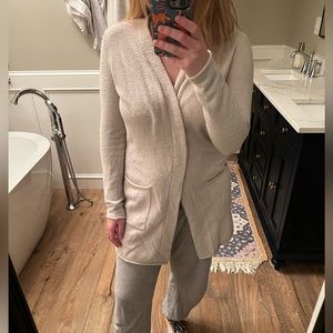 Barefoot Dreams Sweater in Cream.